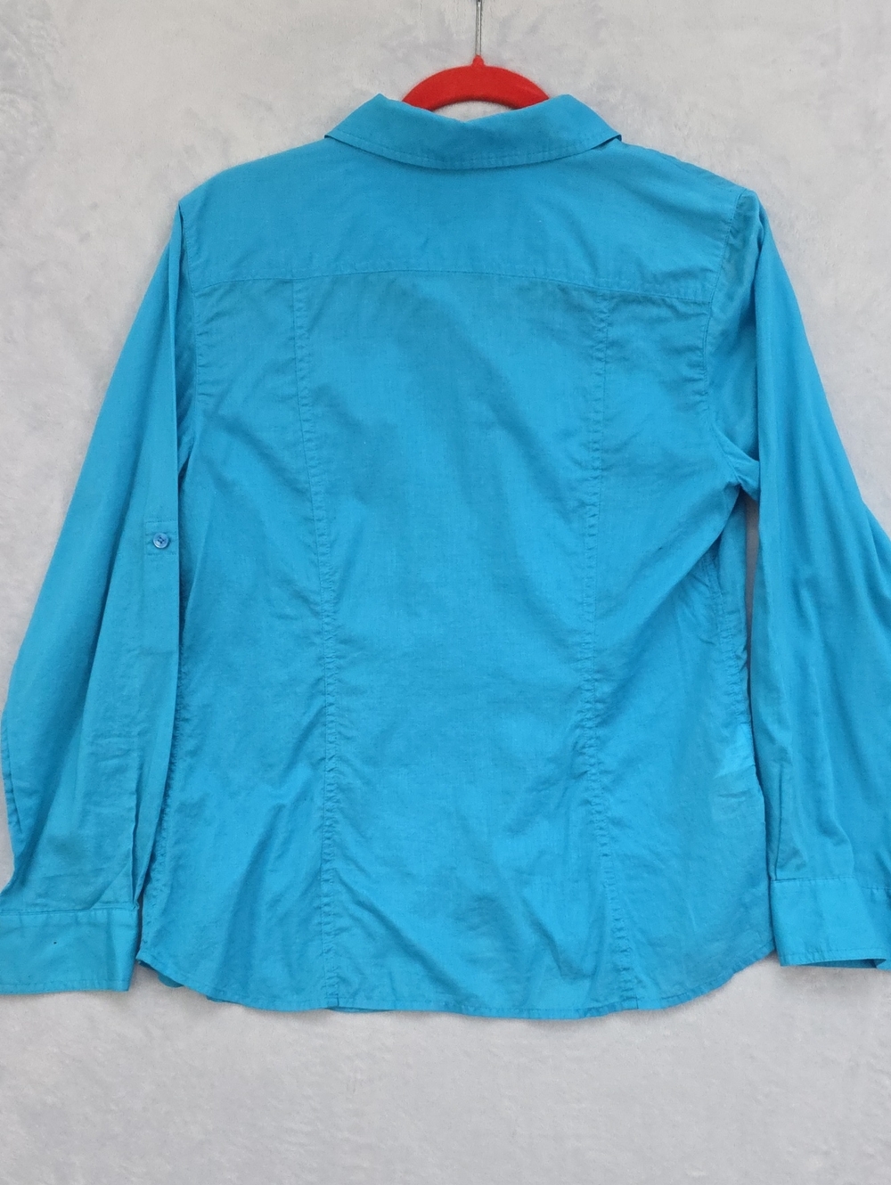 Tommy Bahama Turquoise Button-Up Shirt - Picture 8 of 9